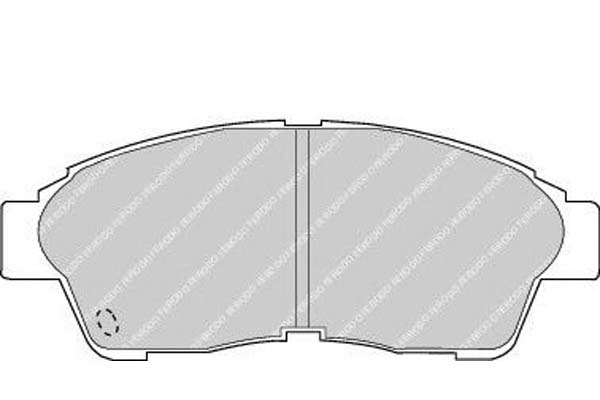 фото №1, Ferodo тормозные колодки тормозные toyota camry carina e celi