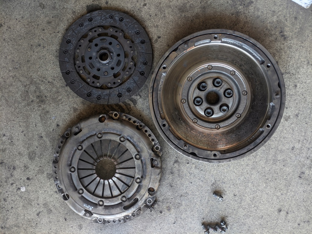 фото №1, Зчеплення диск притиск alfa 159 1.9 jts двомасовий маховик