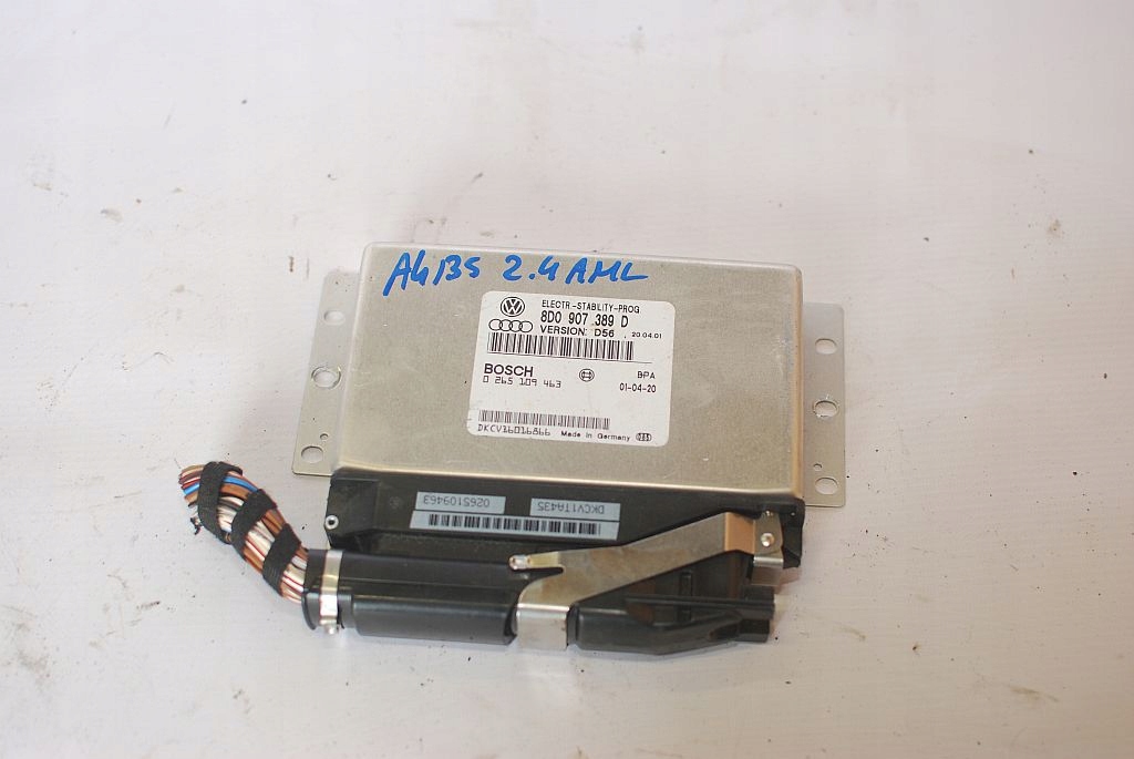 фото №1, Бортовий комп'ютер блок керування esp 8d0907389d a4 b5 fl