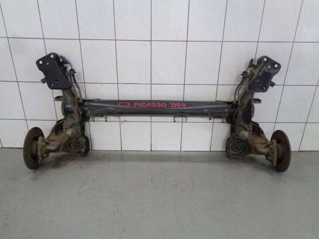фото №1, C3 picasso 10 1.6 vti балка oś подвеска задняя
