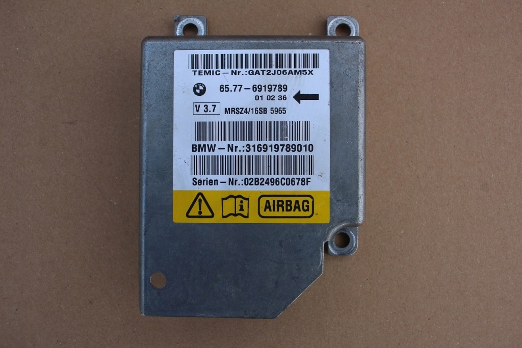 Купить Модуль датчик подушек подушка безопасности bmw 5 e39 6919789