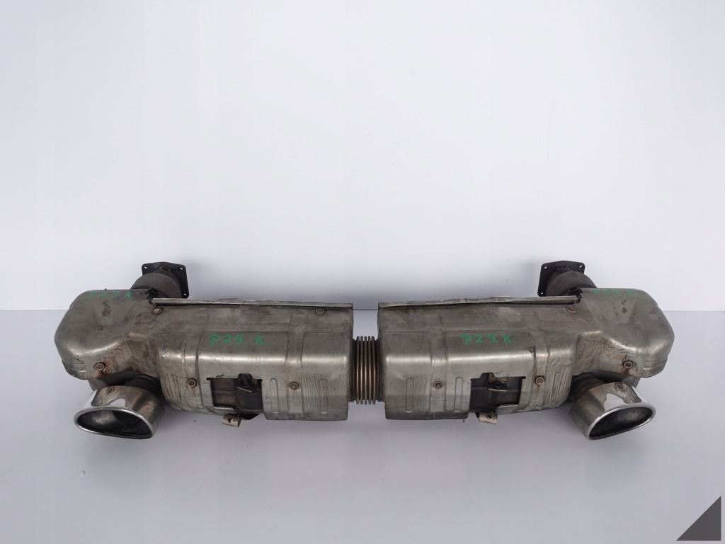 фото №1, Porsche 911 996 turbo 4s 01-05 вихлоп гасник задня