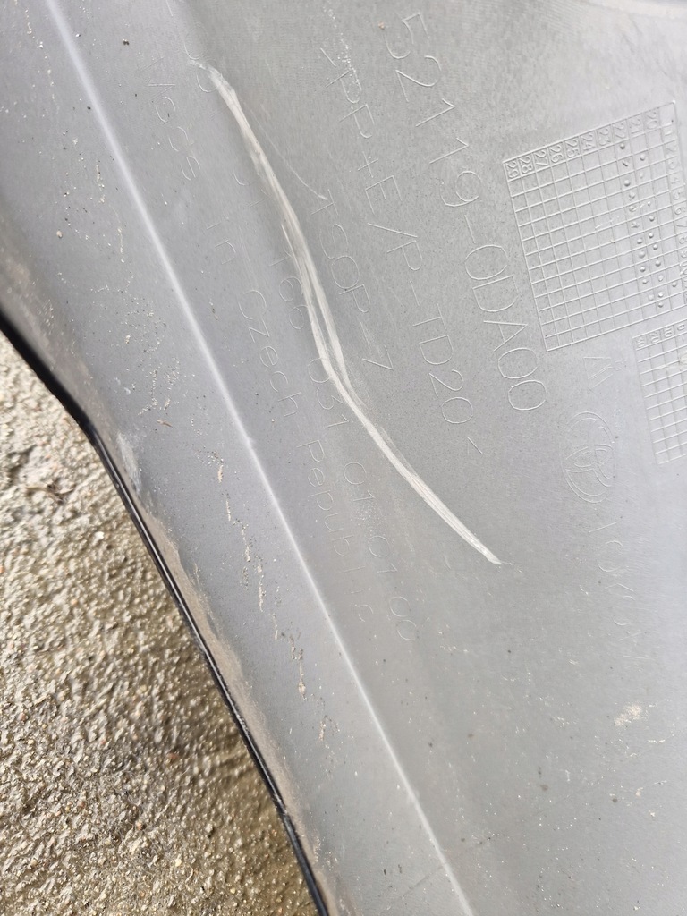 фото №11, Toyota yaris iv 2019- бампер перед