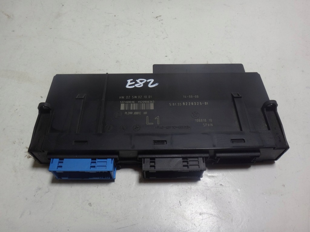 фото №1, Bmw 1 e82 coupe модуль комфорта 9226325