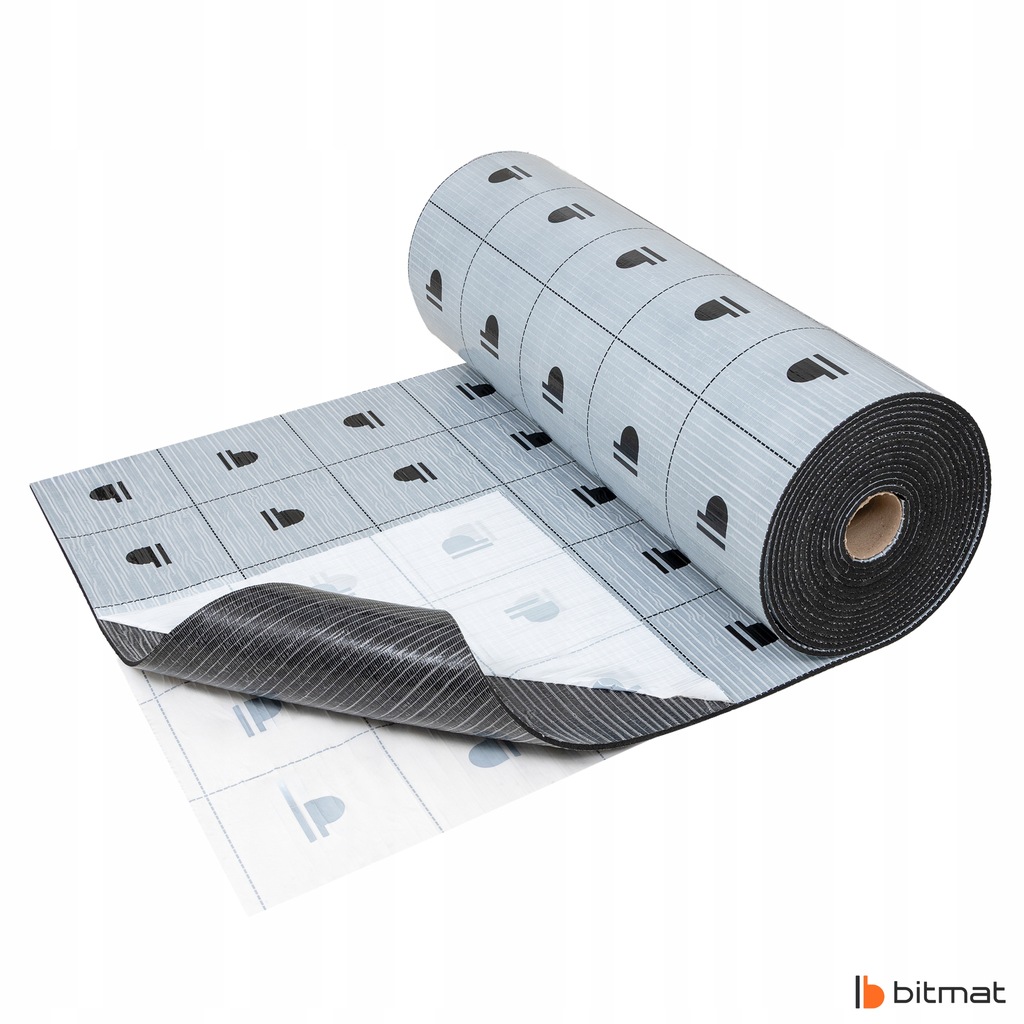 фото №15, Пена резиновый 6mm 10x100cm акустическая термоизоляционная шумоизоляция с klejem