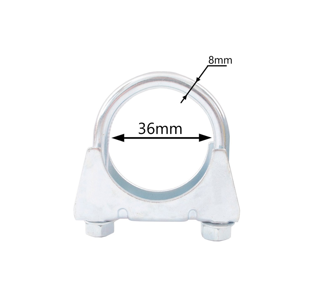 фото №10, Хомут cybant супорт пряжка скоба m8x36mm