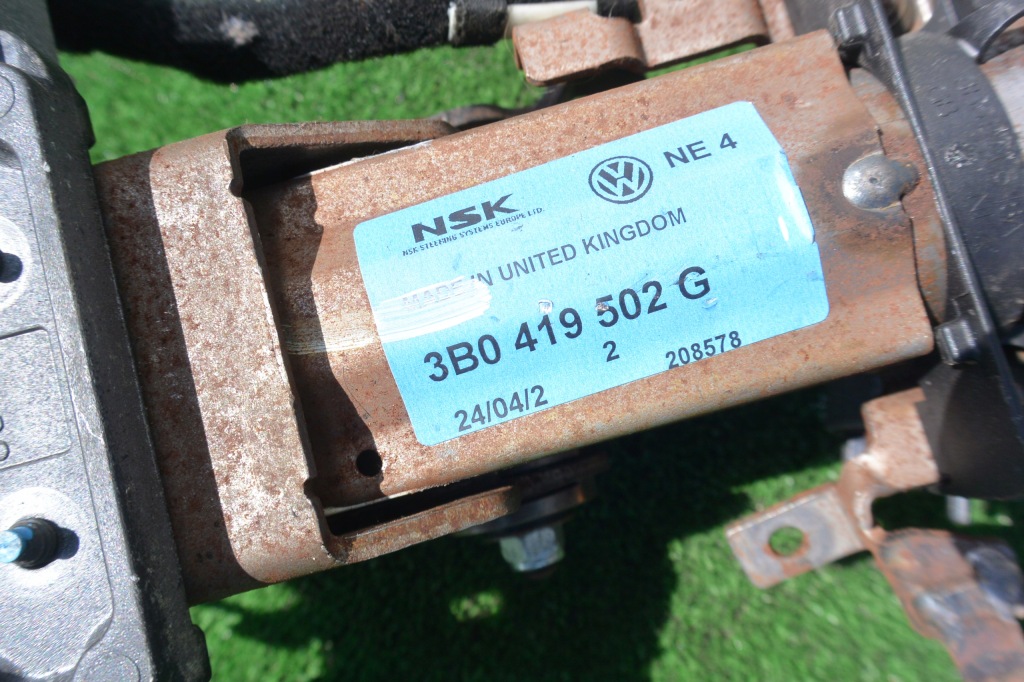 фото №5, Колонка рулевая замок зажигания ключ skoda superb i