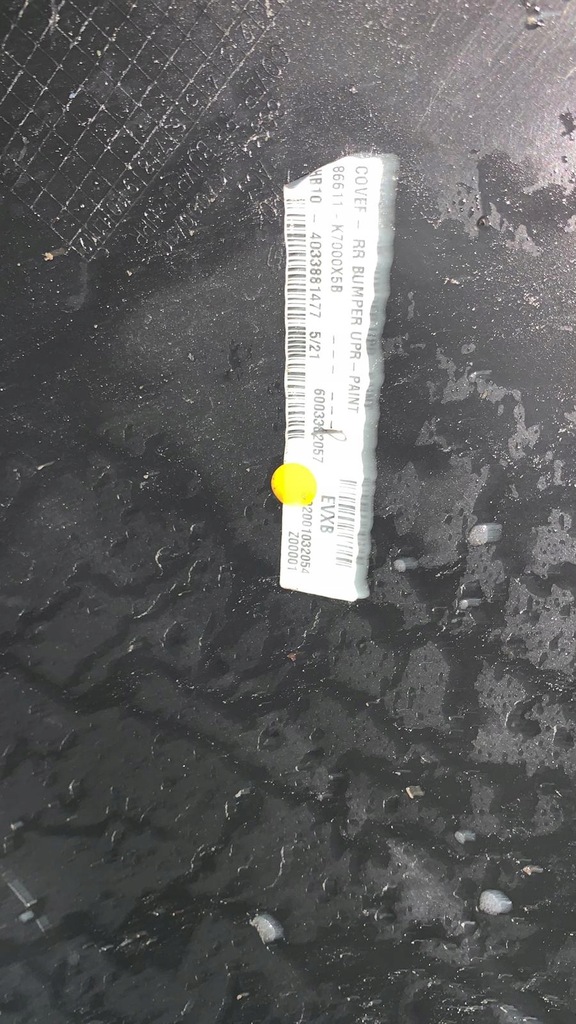 фото №6, Hyundai i10 2019- бампер задня задній