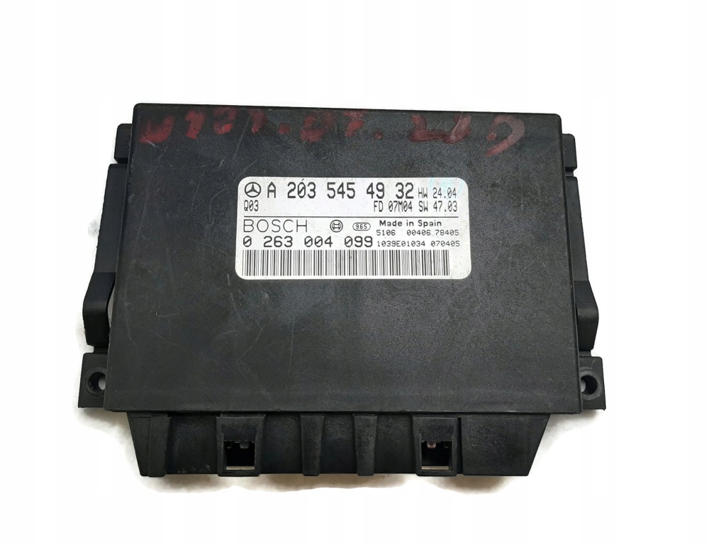 фото №1, Mercedes w203 w209 модуль pdc a2035454932