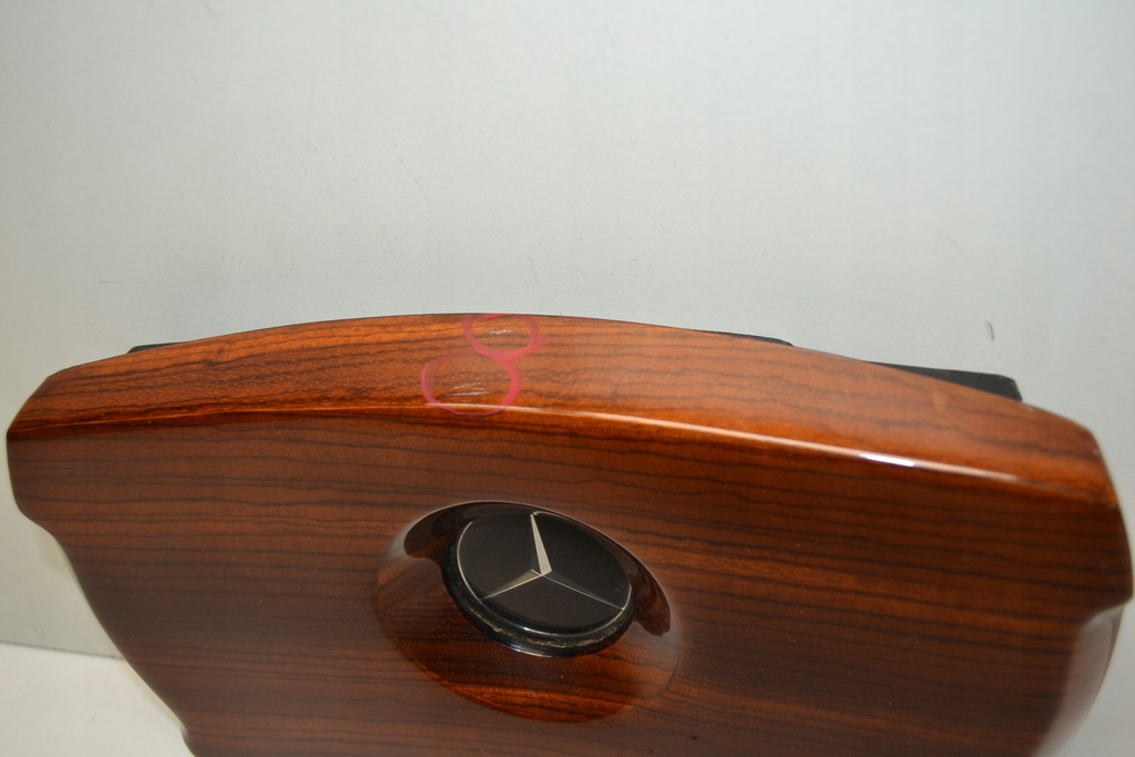 фото №5, Mercedes w123 w126 r107 кнопка сигнал drewno