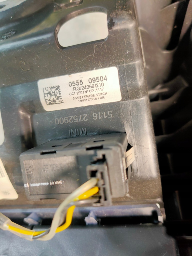 фото №3, Панель кондиціонера mini cooper r56 69816312h