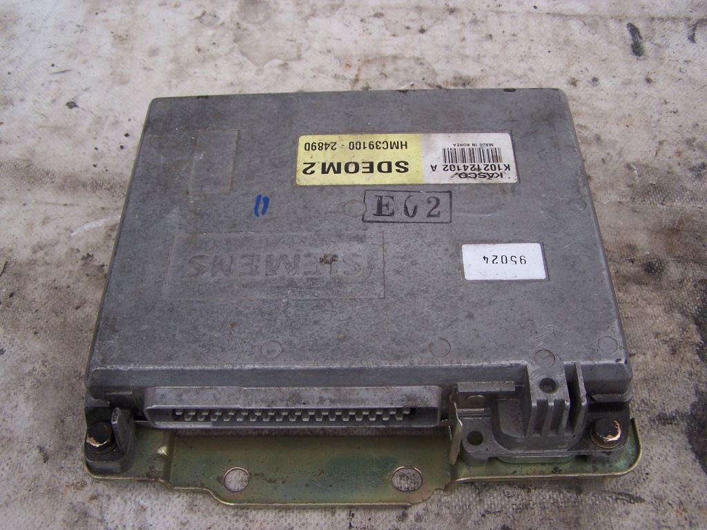 фото №1, Hyundai elantra бортовой компьютер двигателя hmc39100-24890