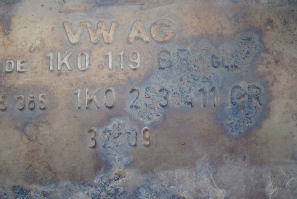 фото №6, Гаситель выхлоп 1k0253411cr skoda octavia ii lift 1.6 tdi