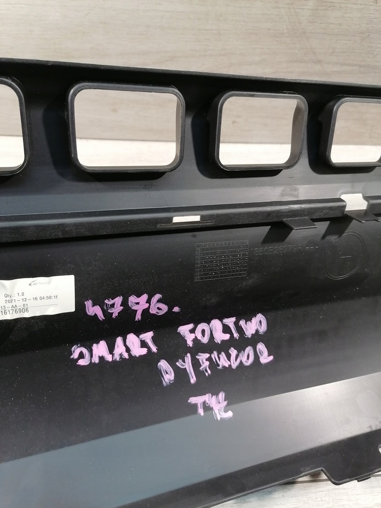 фото №11, Smart fortwo спойлер диффузор бампер задняя a4538800009