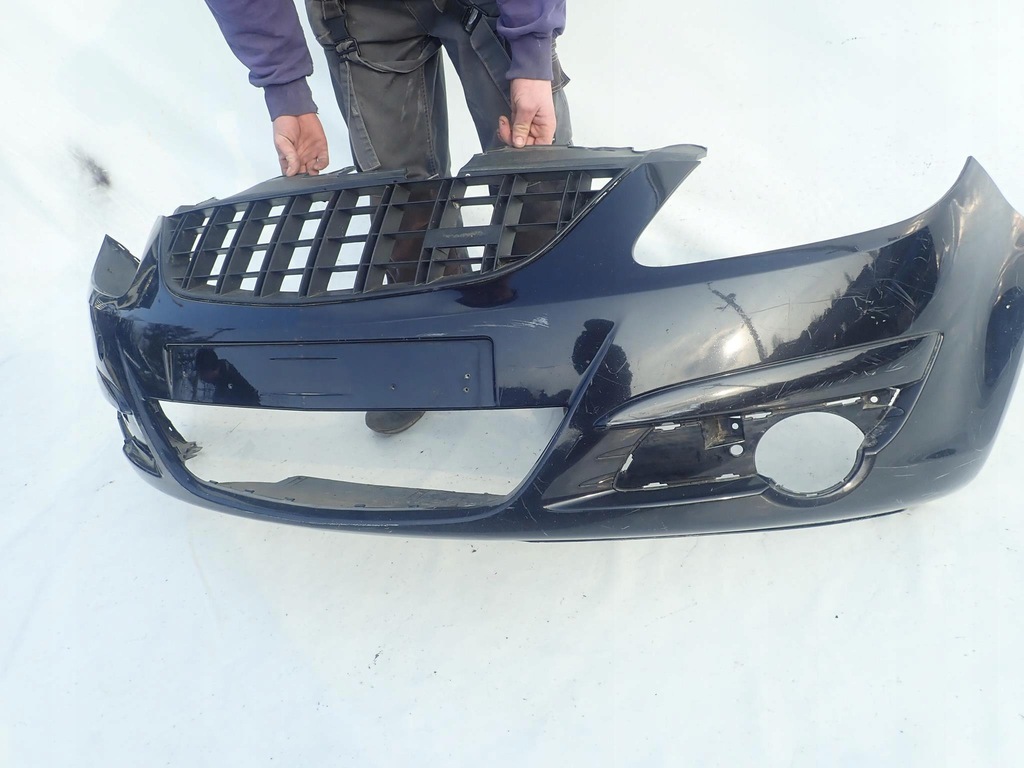 фото №8, Opel corsa d 06-11 бампер перед передній irmscher