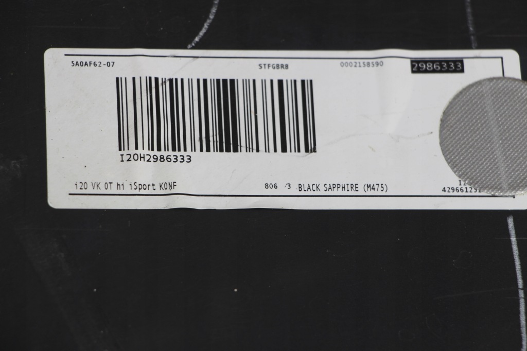 фото №9, Bmw ix i20 бампер задня задній m-pakiet sport black sapphire 475 2022+