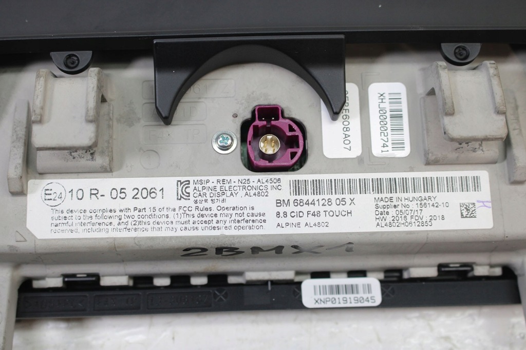 фото №10, Bmw x1 f48 монитор экран lcd дисплей 6844128 88 cala navi-gps-tv displa