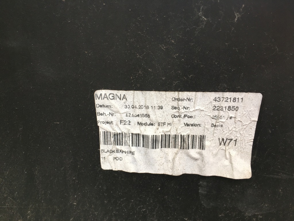 фото №9, Бампер задня 4 x pdc bmw f22 lci 475