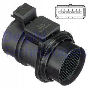 фото №1, Расходомер воздуха delphi af10369 12b1 7700314057 opel renault