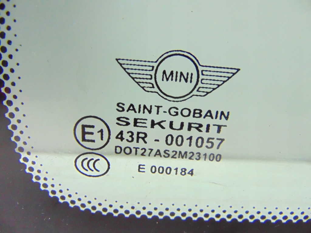 фото №2, Mini r56 скло кузовна лівий задня as2