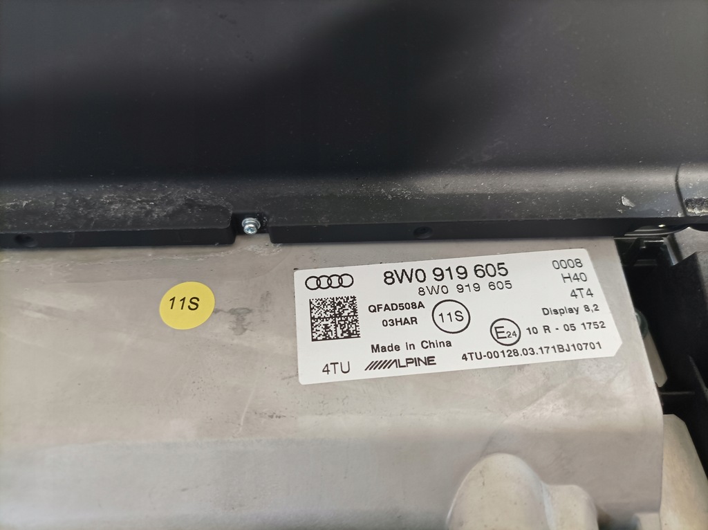 фото №7, Audi a4 b9 дисплей mmi навигация 8w0919605