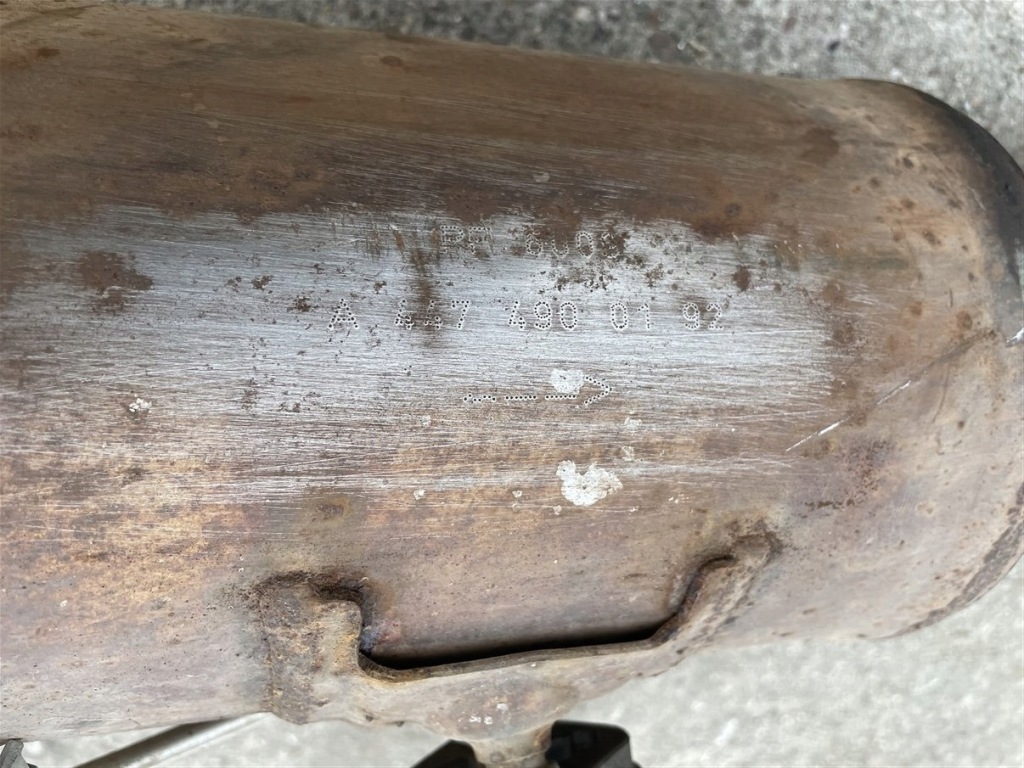 фото №8, Dpf fap каталізатор фільтр часток твердих 2.2 cdi 4x4 mercedes vito w 447