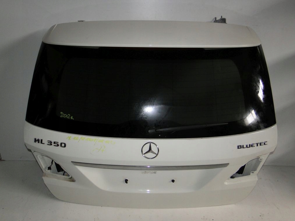 фото №2, Mercedes ml w166 166 крышка багажника задняя с стекло 2012