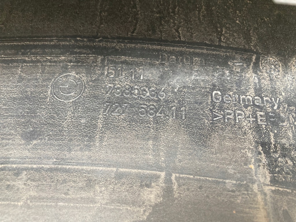 Bmw оригинальный номер 51117385336 бампер Недорого