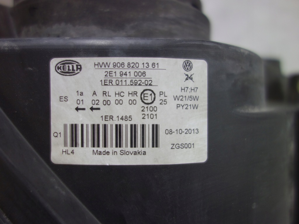 фото №8, Лампа права vw crafter i 1 2e1 idealna оригінальна