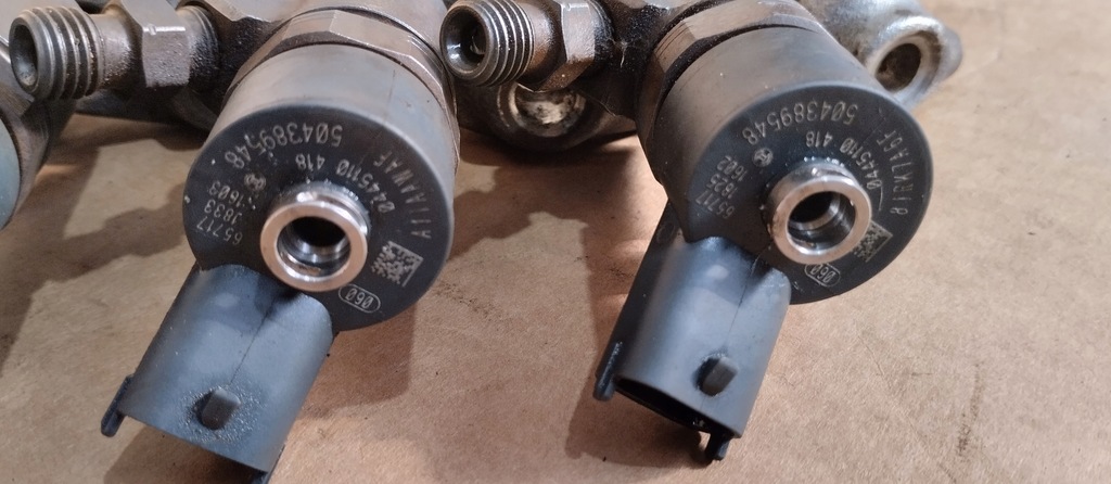 фото №6, 4x форсунка инжектор fiat ducato iii 2.3 euro 6 16r 504389548 комплект