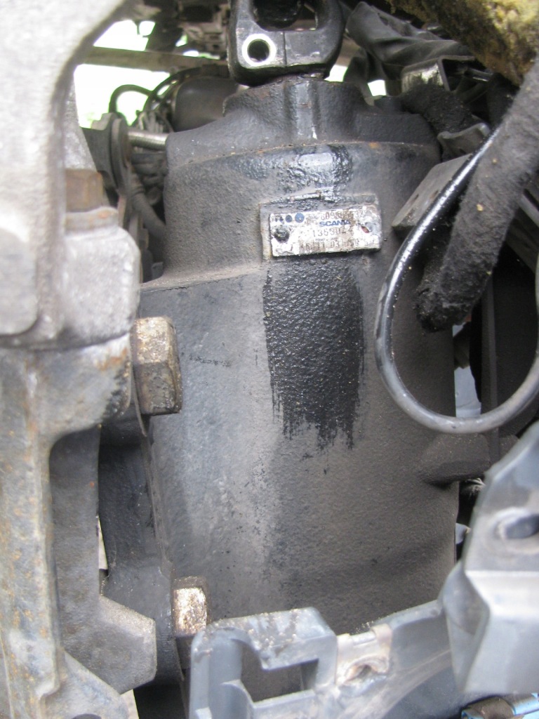 фото №1, Scania колонка кермова.