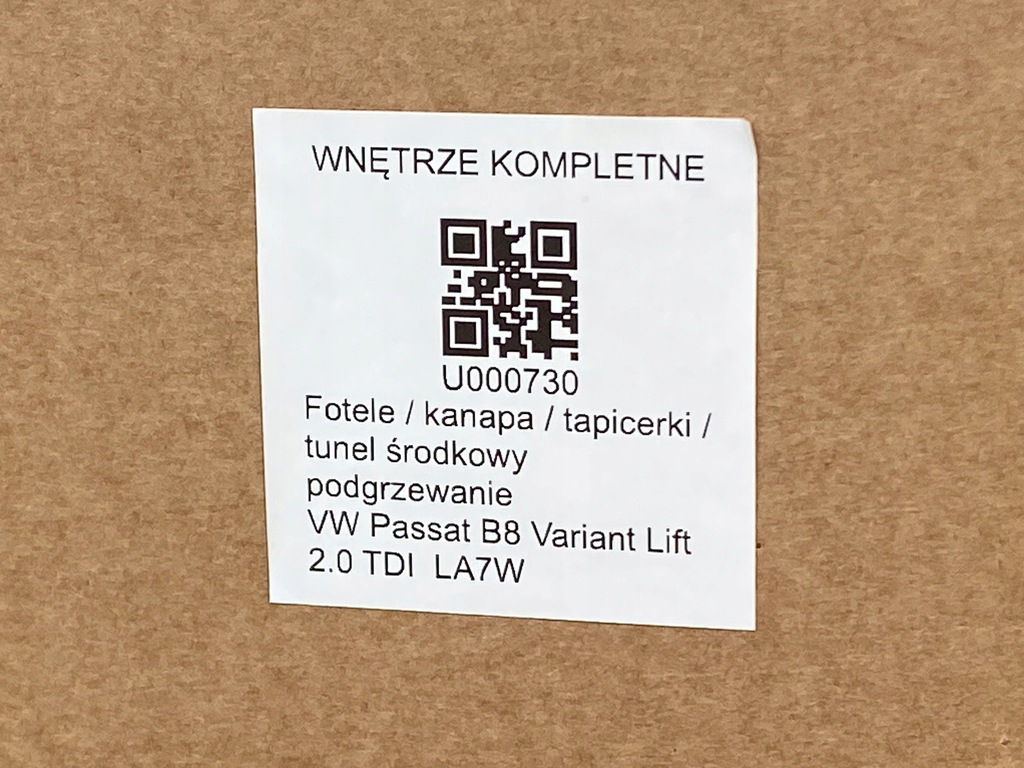 фото №14, Gd vw passat b8 kombi салон повний сидіння заднє сидіння оббивка 38 km
