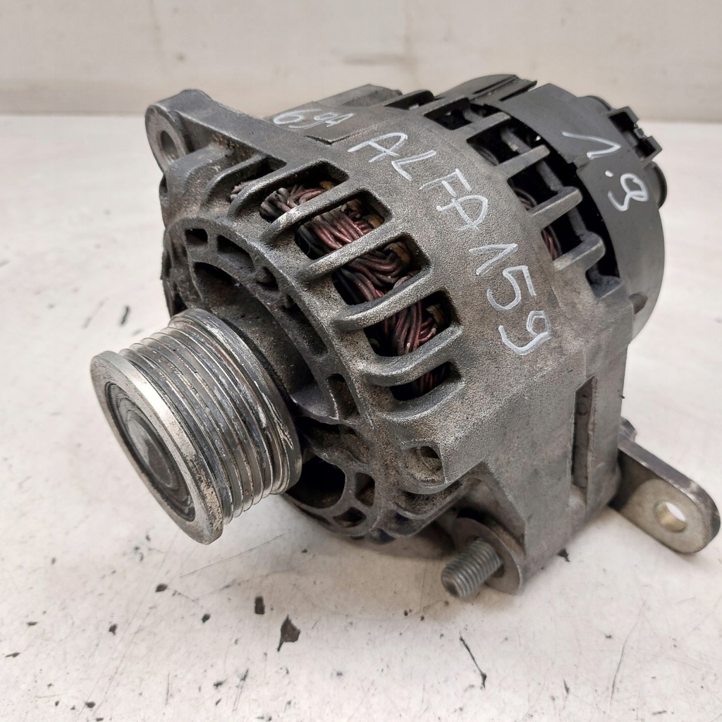 фото №1, Alfa romeo 159 1,9 генератор denso 73503235 120a