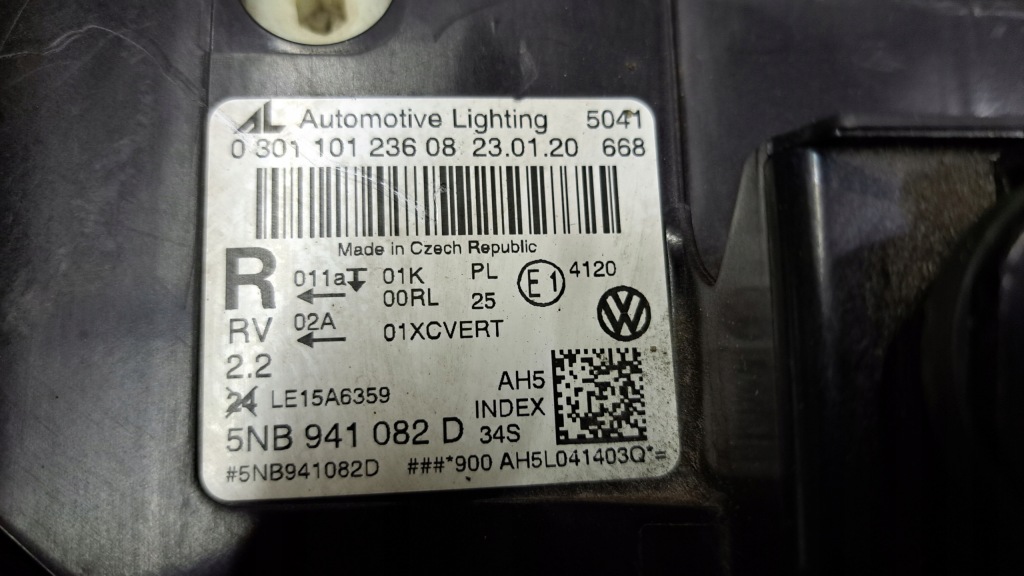 фото №6, Vw tiguan 2 ii 5nb full led лампа передня