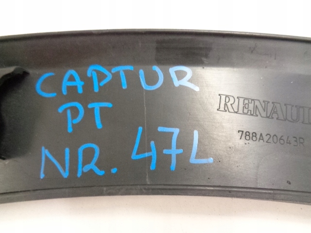 фото №16, Renault captur молдинг крыла правая задняя задняя