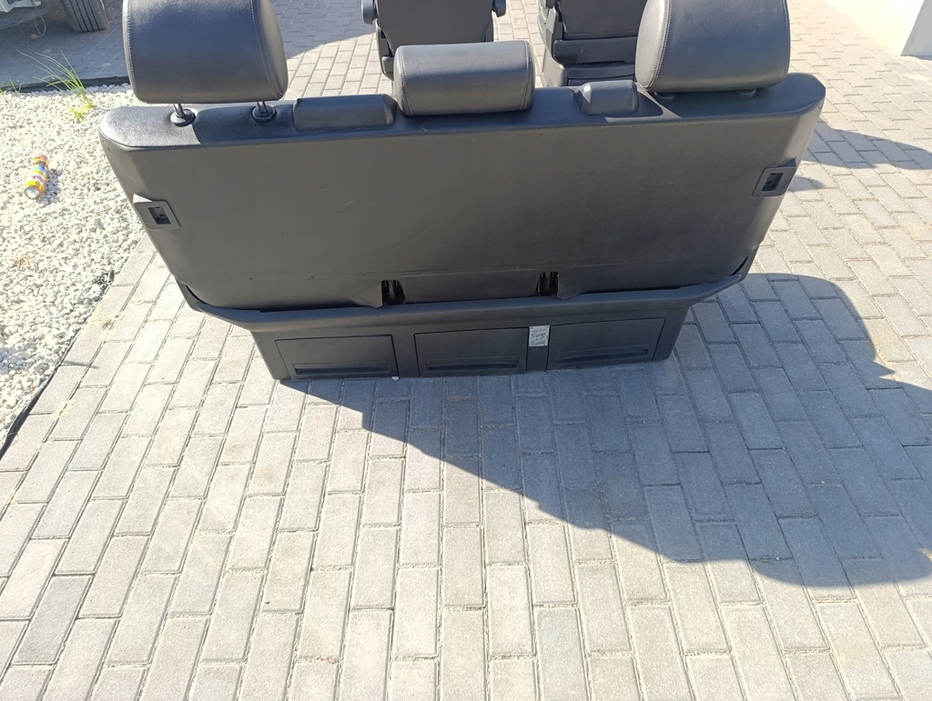 фото №9, Vw t5 t5 lift t6 заднє сидіння трьохмісна multivan тримісне сидіння