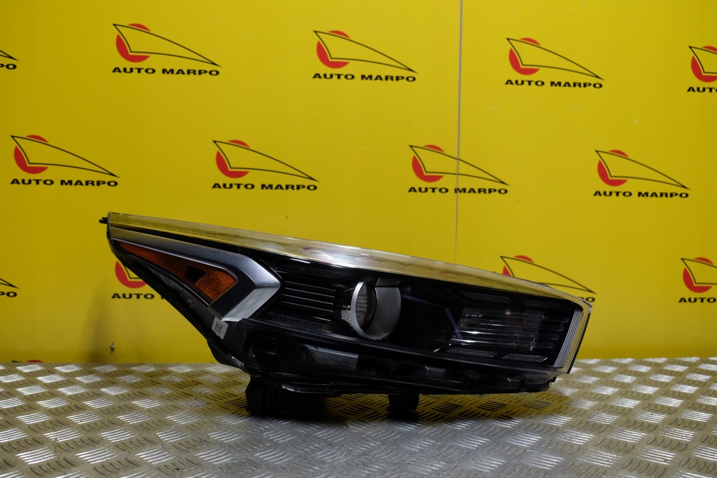 фото №2, Kia cerato forte lift 2021- фара лампа обычная линзованная с led r usa