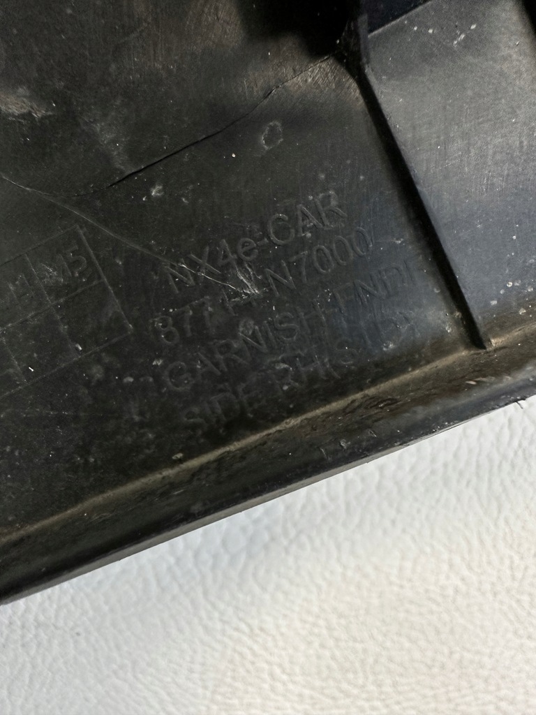 фото №7, Hyundai tucson молдинг крила перед права