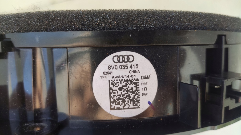 фото №4, Audi a3 8v динамік двері перед 8v0035415