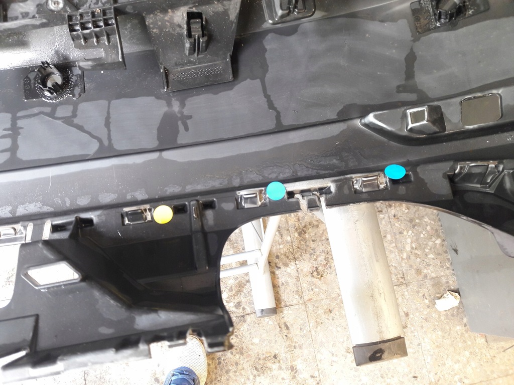 фото №14, 8v5807511f бампер задня audi a3 sedan lift чорний