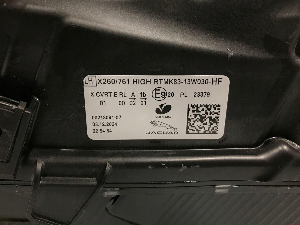 фото №10, Jaguar xf x260 / f-pace x761 lift 20- лампа фара левый led high europa