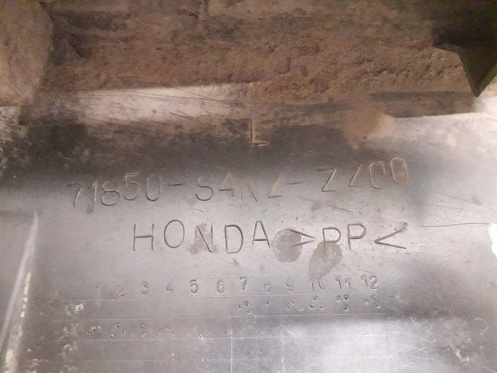 фото №10, Honda hrv hr-v 1 i 99- молдинг порог накладка 71850s4nzzz00 71800s4nzzz00