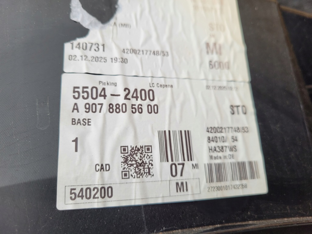 Усилитель передний ремень передний балка перед mercedes sprinter 907 910 новая Киев