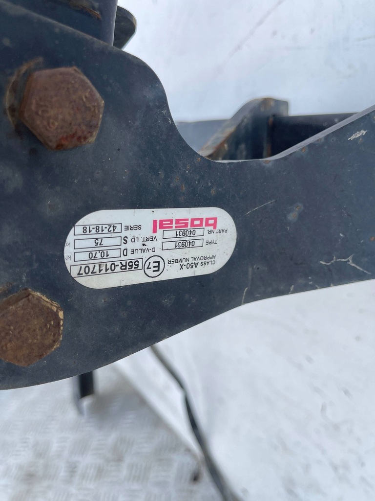 фото №6, Hak буксирувальний opel zafira c 12- bosal