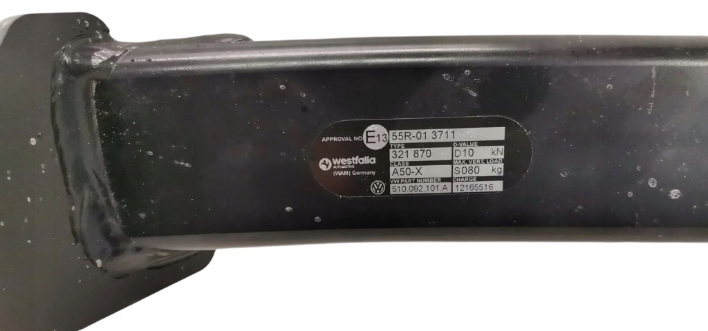 фото №5, Vw golf sportsvan 14-20 hak буксировочный 510092103a