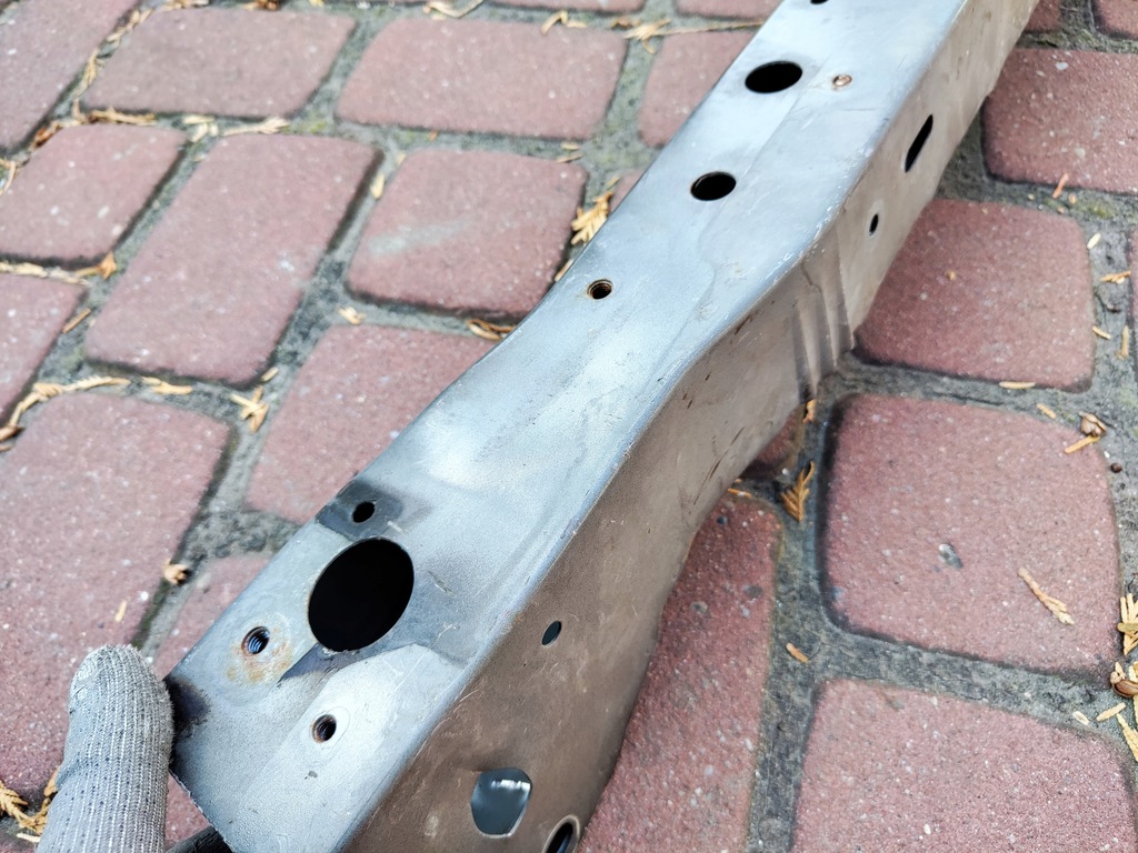 фото №8, Nissan leaf ii lift балка нижняя усилитель pod радиатор