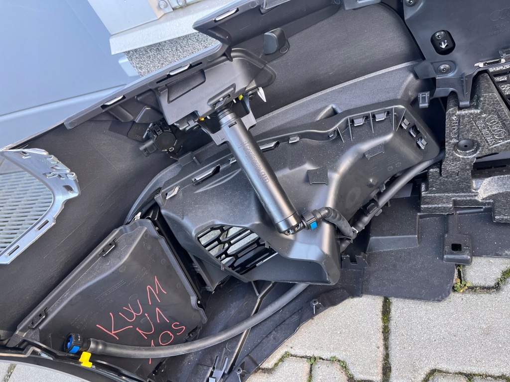 фото №15, Бампер передній kompletny audi rs3 8v5 lift sedan омивачі 4pdc решітка радіатора ґрати