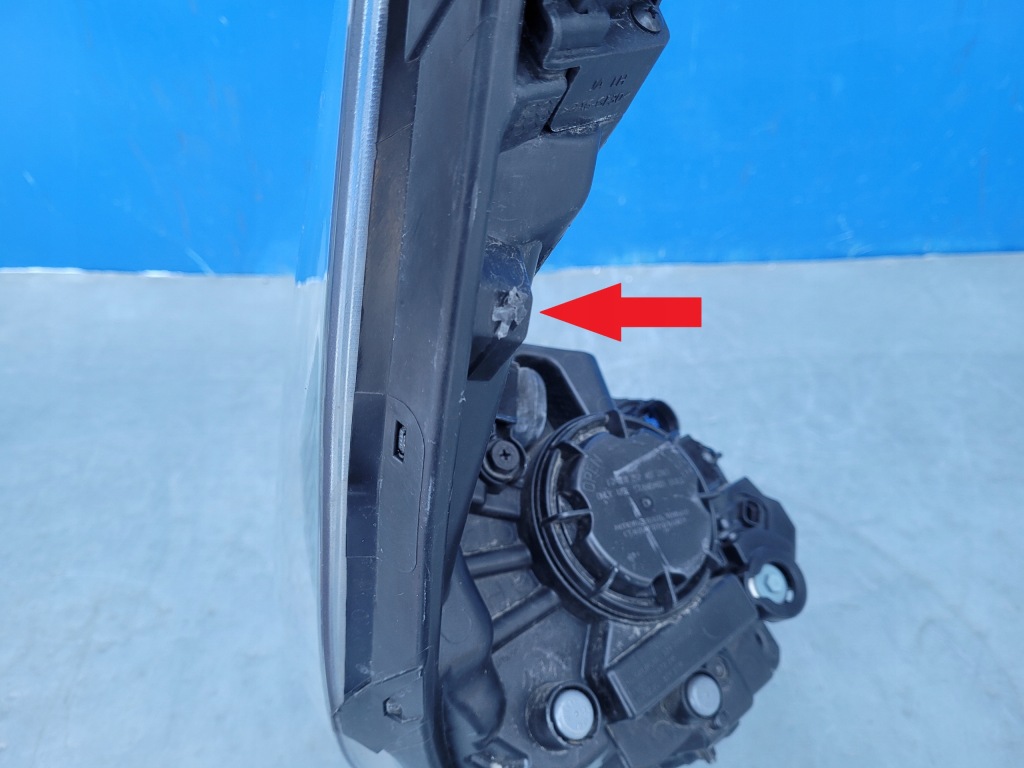 Kia picanto 2017-2020 17-20 фара фара левая линза + led 92101-g6300 Доставка