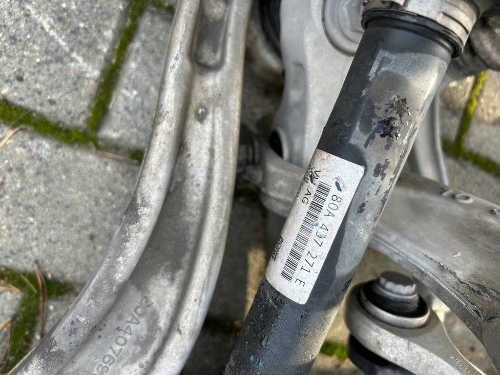 фото №8, Audi q5 80a 2.0 tdi поворотний кулак підвіска підрамник підрамник перед важіль