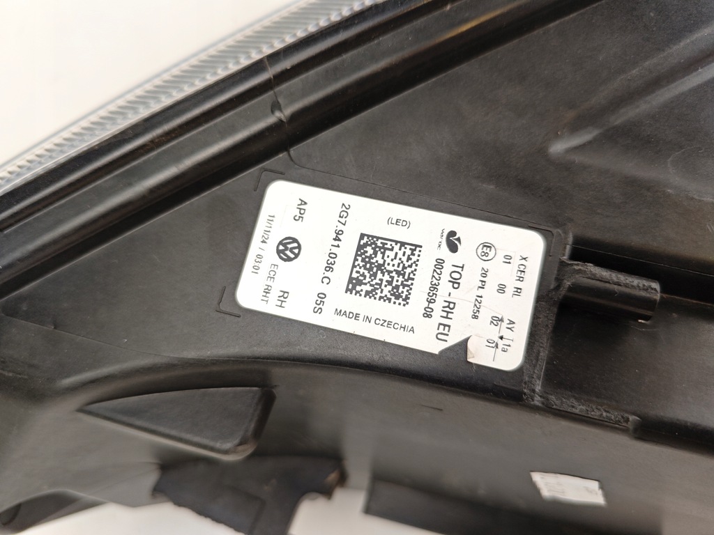фото №8, Vw taigo iq light лампа фара правый перед передний 2g7941036c